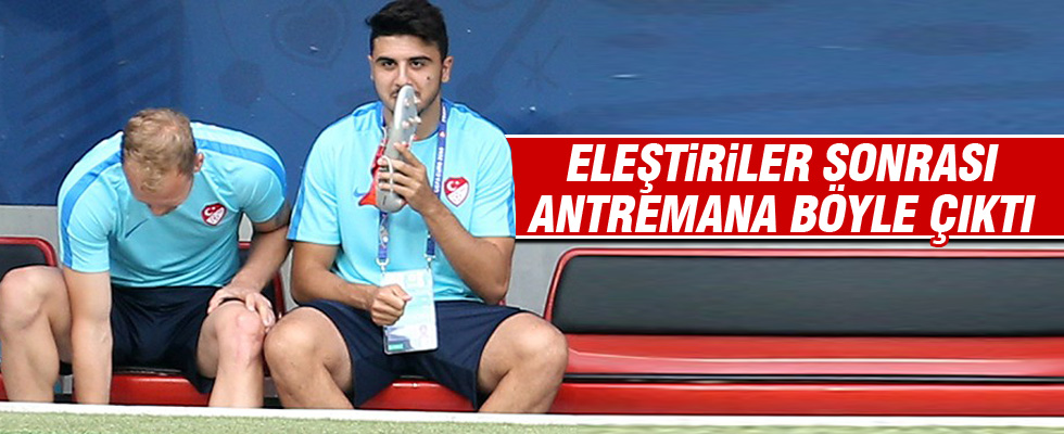 Ozan Tufan'dan ilginç hareket