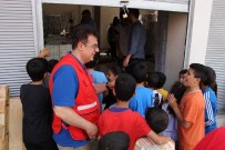 İBRAHIM ŞAHIN - Türk Kızılayı'ndan Mültecilere Bir Tır Dolusu Yardım