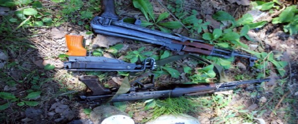 Aydos ormanında PKK cephaneliği bulundu