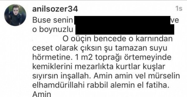Buse Terim'e çok ağır hakaretler!
