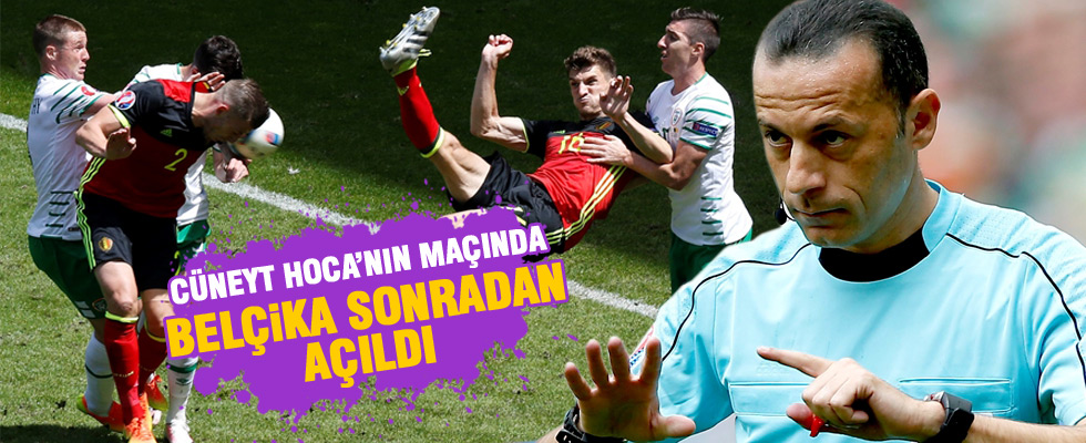 Belçika sonradan açıldı