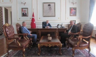 (Düzeltme) Teski Genel Müdürü Başa Ve Karakaya'dan Vali Ceylan'a Ziyaret