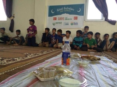 İlkadım'dan Suriye'deki Yetim Çocuklara İftar