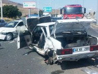 Malatya'da Zincirleme Kaza Açıklaması 1 Yaralı