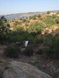 ÇARıKLAR - Virajı Alamayan Araç Uçuruma Yuvarlandı Açıklaması 1 Ölü