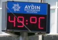 AYDIN VALİSİ - Aydın'da Termometreler 49 Dereceyi Gördü