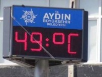 AYDIN VALİSİ - Aydın'da Termometreler 49 Dereceyi Gösterdi