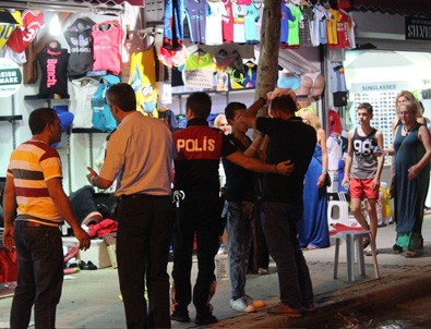 Bodrum'da müşteri kavgası kanlı bitti