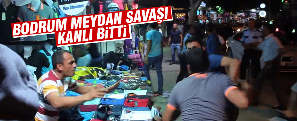 Bodrum'da müşteri kavgası kanlı bitti