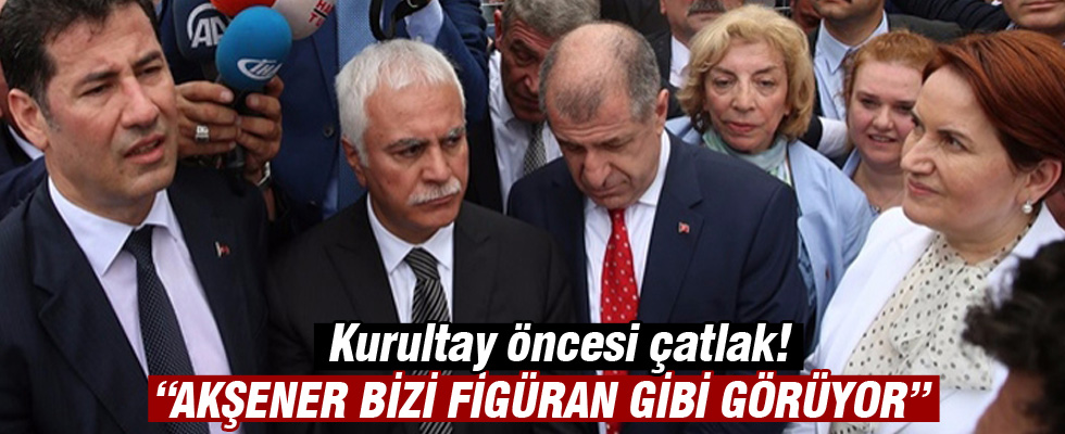 Muhalifler Kurultay'a gitmeden bölündü