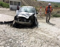KAMYON ŞOFÖRÜ - Tekirdağ'da Otomobil Kamyonla Çarpıştı Açıklaması 1 Ölü