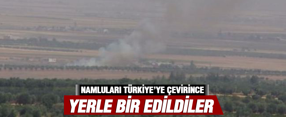 TSK Suriye'de DEAŞ'ı vurdu