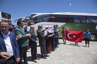 Ahıska Türklerine Görkemli Karşılama