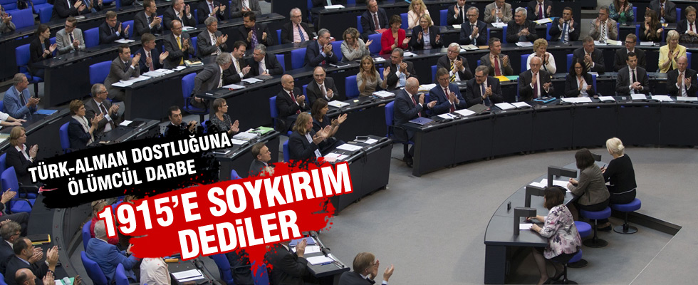 Almanya 1915 olaylarına 'soykırım' dedi