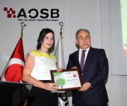 MUSTAFA BÜYÜK - Aosb'de 'En Yeşil Fabrika Yarışması' Sonuçlandı