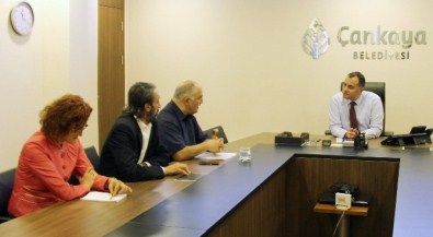 Engelli Meclisi Üyeleri Taşdelen'i Ziyaret Etti
