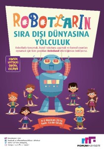 Forum Kayseri'de Çocuklar Robotların Eğlenceli Dünyasını Keşfediyor