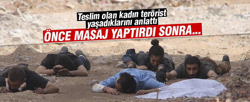 Kadın teröristin ifadesi kan dondurdu