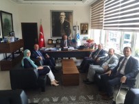CÜNEYT YÜKSEL - AK Parti Tekirdağ İl Teşkilatından CHP'li Büyükşehire Ziyaret