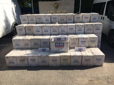 Batman'da 50 Bin Paket Kaçak Sigara Ele Geçirildi