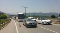 OVAAKÇA - Bursa-İstanbul Yolunda Trafik Çilesi