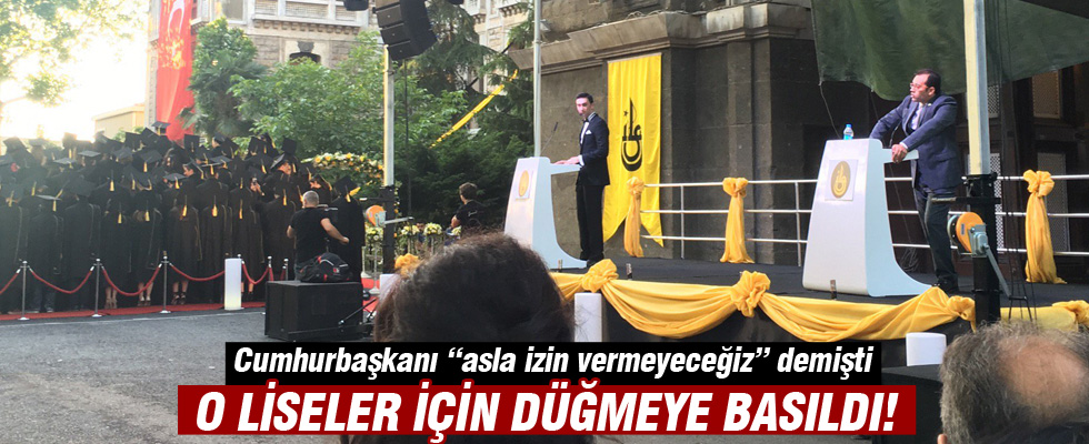 MEB liselerde bildiri olayı ile ilgili harekete geçti
