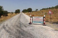 Salihli'de Gurup Yola 47 Kilometre Asfalt