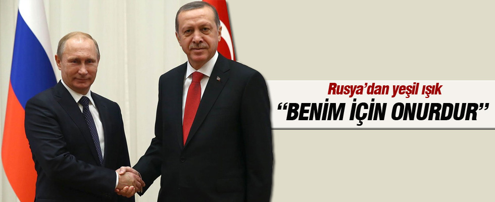 Rusya'dan yeşil ışık