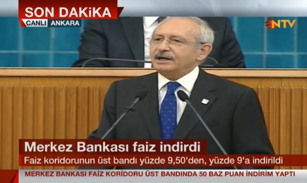 Kılıçdaroğlu'nun faiz eleştirisini bitiren açıklama