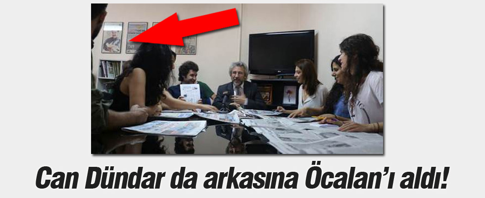 Abdullah Öcalan'ın fotoğrafı önünde toplantı!..