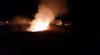 Baruthane Tepesi'nde Çıkan Yangın Korkuttu