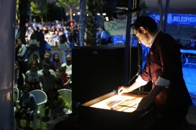 Başiskele İftarı Kum Sanatı İle Renklendi