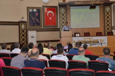 Belediye Personeline İş Sağlığı Ve Güvenliği Eğitimi Verildi