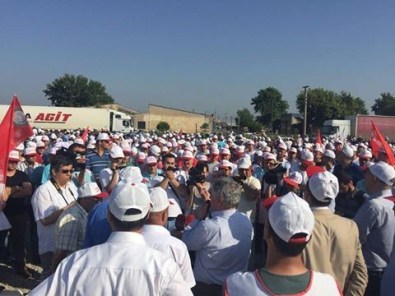 Çikolata Devinin Bursa'daki Fabrikasında Grev