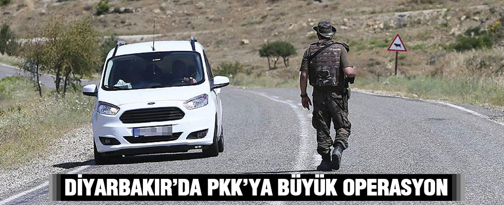 Diyarbakır'da büyük operasyon başladı