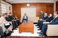 ALI YERLIKAYA - Irak Büyükelçisi'nden Vali Yerlikaya'ya Ziyaret