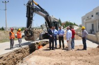 ALT YAPI ÇALIŞMASI - Kırşehir'de Altyapı Çalışmaları Devam Ediyor