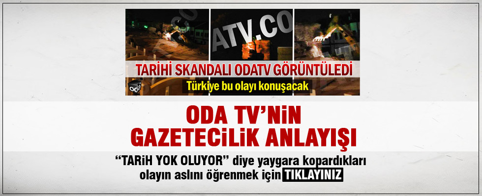 ODA TV'den skandal Augustus Tapınağı haberi