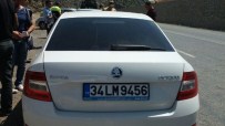 Siirt'te 'Dur' İhtarına Uymayan Araç Polise Çarptı