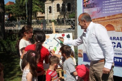 Taşköprü Belediyesi Uluslararası Resim Çalıştayı Start Aldı