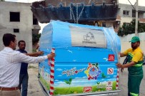 FAZIL TÜRK - Akdeniz Belediyesi'nden Yeni Proje Açıklaması Hijyenik Çöp Konteyneri