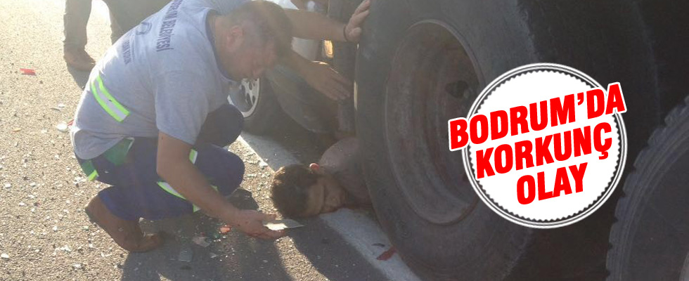 Bodrum'da zincirleme trafik kazası