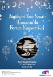 Forum Kayseri'de Kumdan Sanata Gösterisi 25 Haziran'da