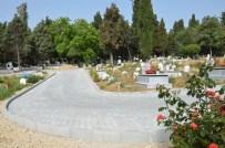 Yeni Mezarlık Alanında Yürüyüş Yolları Tamamlandı