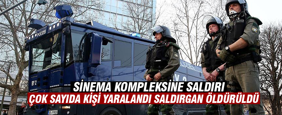 Almanya'da sinemaya silahlı saldırı