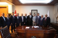 BÜROKRASI - Bekiroğlu Ve Belediye Başkanlarından Vali Kılıç'a Ziyaret
