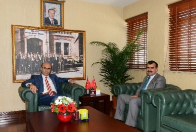 İmamoğlu Belediye Başkanı Adamhasan, Vali Demirtaş'ı Ziyaret Etti