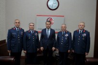 BAKIM MERKEZİ - Komutanlardan Vali Çelik'e 'Hayırlı Olsun' Ziyareti