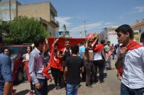 KAMYON ŞOFÖRÜ - Ömerli'de Teröre Tepki Yürüyüşü Düzenlendi