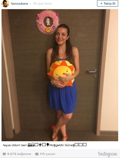 Burcu Kara teyze oldu